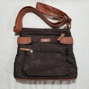 Roots brown crossbody bag